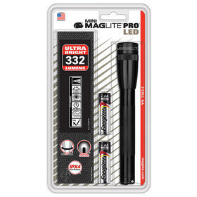 MagLite PRO LED Mini 2AA musta + vyökotelo