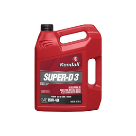 Moottoriöljy Kendall Super-D 15W-40 Gallona (3.78l)