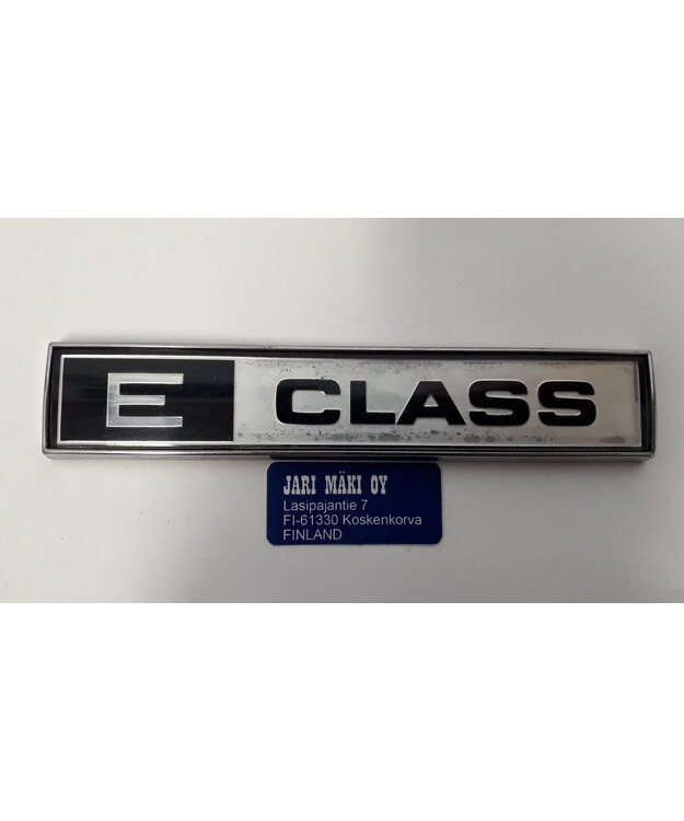 Merkki muovia 5-7/8"  "E-CLASS"