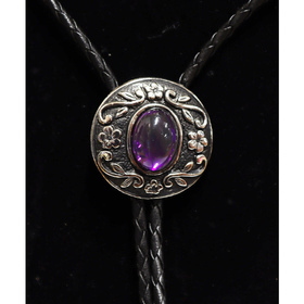  Bolo-kravatti Purple Stone