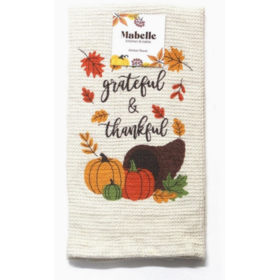  Keittiöpyyhe Syksyaiheinen - Grateful & Thankful