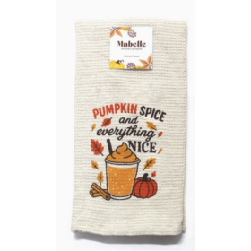  Keittiöpyyhe Syksyaiheinen - Pumpkin spice and everything nice