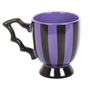   Keraaminen muki - Black & Purple Bat Wing