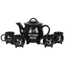   Keraaminen teepannusetti - Witches Brew Tea Set
