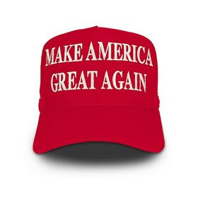 Lippalakki - Official MAGA cap Red (virallinen Trump-tuote)