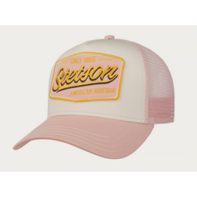  Lippalakki Stetson Trucker Cap Vintage Vaaleanpunainen