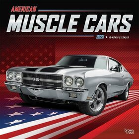  Seinäkalenteri 2023 American Muscle Car