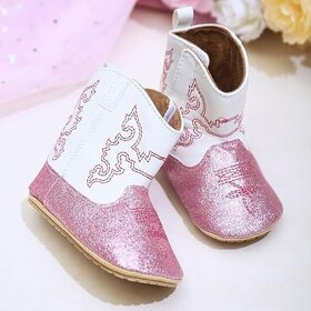  Vauvan bootsitossut kimaltava pinkki