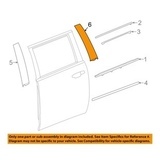 Takaoven ulkopaneeli Cadillac/Chevrolet