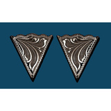 Kaulusklipsi Black German Silver