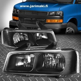 Ajovalo sarja DOT savu/tummaoptiikka Chevrolet Express 2003-2023
