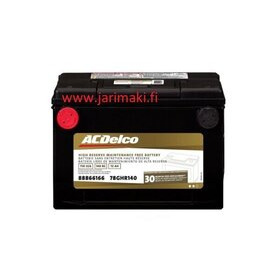 Akku sivunapa ACDelco 710CCA 140RC 72AH