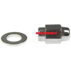 Alumiinivanne holkkimutteri 7/16"-20 lyhyt