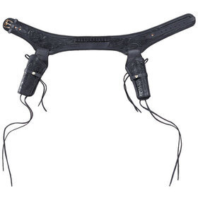 Asevyö Double Holster .45 cal musta