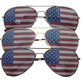 Aurinkolasit USA Flag