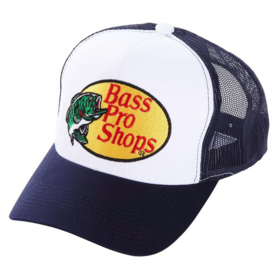 Bass Pro Shops Brodeerattu Logo Mesh Lippalakki Navy