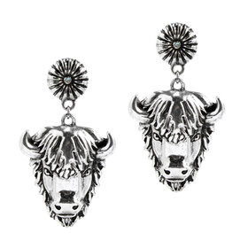 Buffalo Head roikkuvat korvakorut