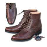 Stars & Stripes -bootsit Ruskea, nyöritetty **koko 44**