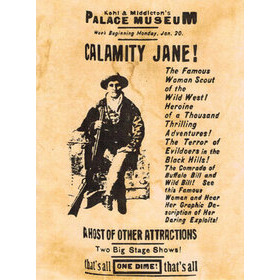 Calamity Jane - Western-juliste