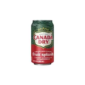 Canada Dry Fruit Splash Cherry Ginger Ale 355ml