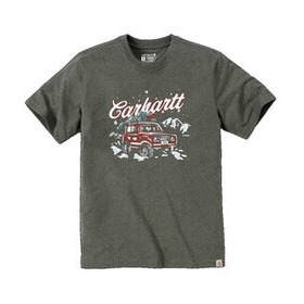 Carhartt Dearborn Relaxed Holiday T-paita Basil Heather