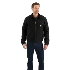 Carhartt Iconic J01 Duck Detroit Takki musta