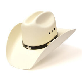 Cattleman Straw Hat (valkoinen)