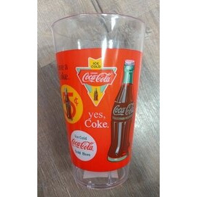 Coca Cola muovinen juomalasi