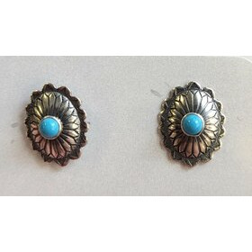 Concho Turquoise -korvakorut