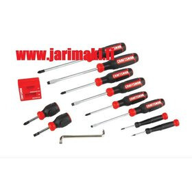 Craftsman tuumakokoinen ruuvimeisselisarja 12-osainen