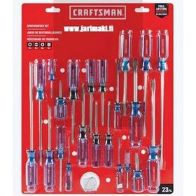 Craftsman tuumakokoinen ruuvimeisselisarja 23-osainen