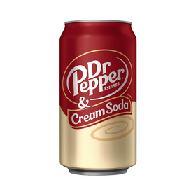 Dr Pepper & Cream Soda 355ml