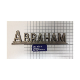 Dealer merkki metallia Abraham