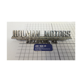 Dealer merkki metallia Holman Motors