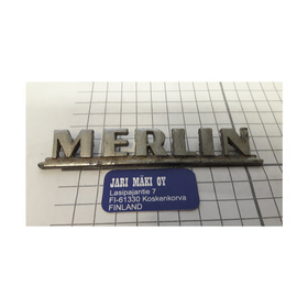 Dealer merkki metallia Merlin