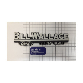 Dealer merkki muovia Bill Wallace