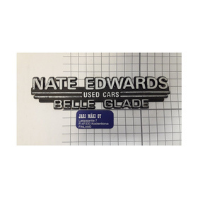 Dealer merkki muovia Nate Edwards