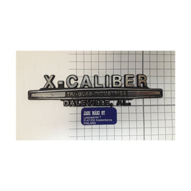 Dealer merkki muovia X-Caliber