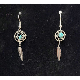 Dream Catcher Sleeping Beauty Turquoise Korvakorut