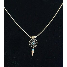 Dream Catcher Turquoise -kaulakoru