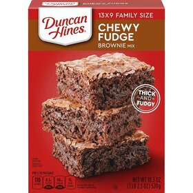 Duncan Hines - Chewy Fudge Brownie Mix 