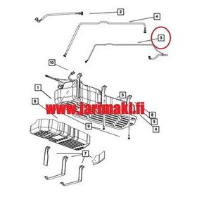 EVAP kanisterin putki Jeep Grand Cherokee 2006-2010