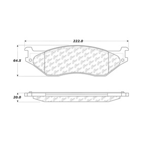 Etu-/takajarrupalat Ford F450/550 2005-2016 10-pulttiset akselit