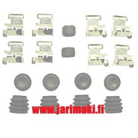 Etu-/takajarrustulan ohjaintappien kumi sarja Chevrolet Silverado 2011-2019