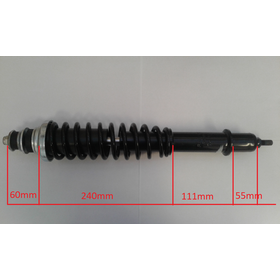 Etuiskunvaimennin Aixam Mega 2,  D-Truck