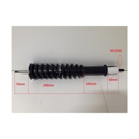 Etuiskunvaimennin Aixam GTO City S 2010+