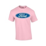 T-paita FORD logo vaaleanpunainen