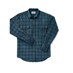 Filson Alaskan Guide Midnight Black Plaid -flanellipaita (siniharmaa)