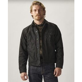  Filson - Tin Cloth Short Lined Cruiser -takki musta