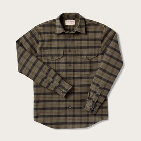 Filson Alaskan Guide Olive Plaid -flanellipaita (oliivinvihreä) **koko XS**